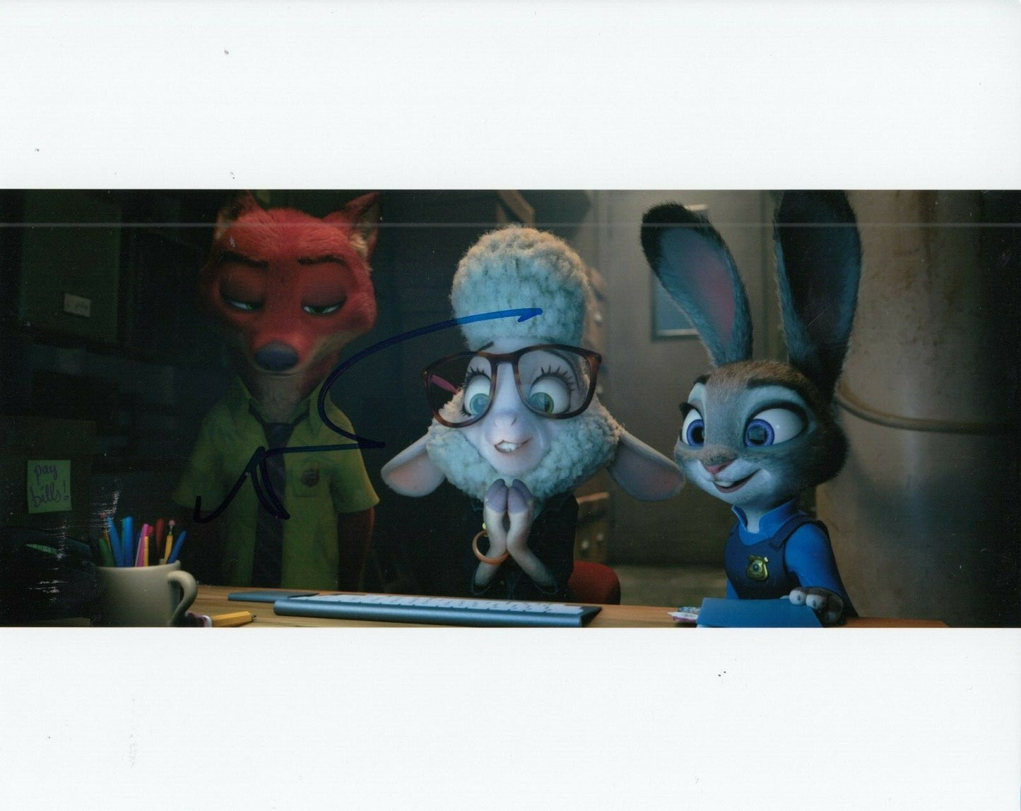 JENNY SLATE signed (ZOOTOPIA) autographed Movie 8X10 photo *Bellwether* W/COA #1