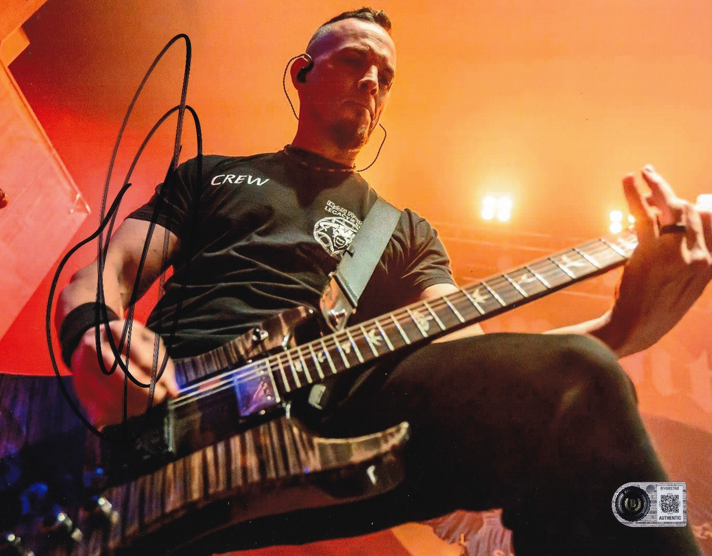 MARK TREMONTI signed (CREED ALTER BRIDGE) Guitarist 8X10 photo BECKETT B7085768
