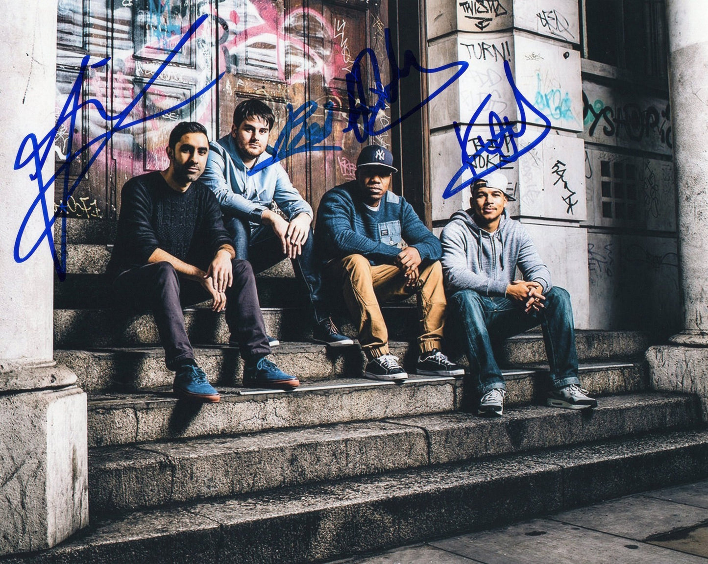 Rudimental Group Feel the Love Signed 8x10 Photo w/COA #2
