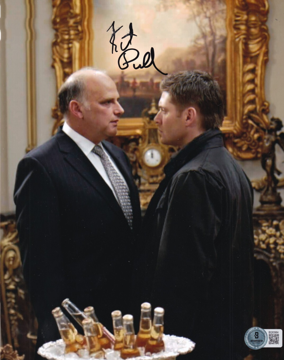 KURT FULLER signed (SUPERNATURAL) Zachariah 8X10 photo BECKETT BAS BQ83964