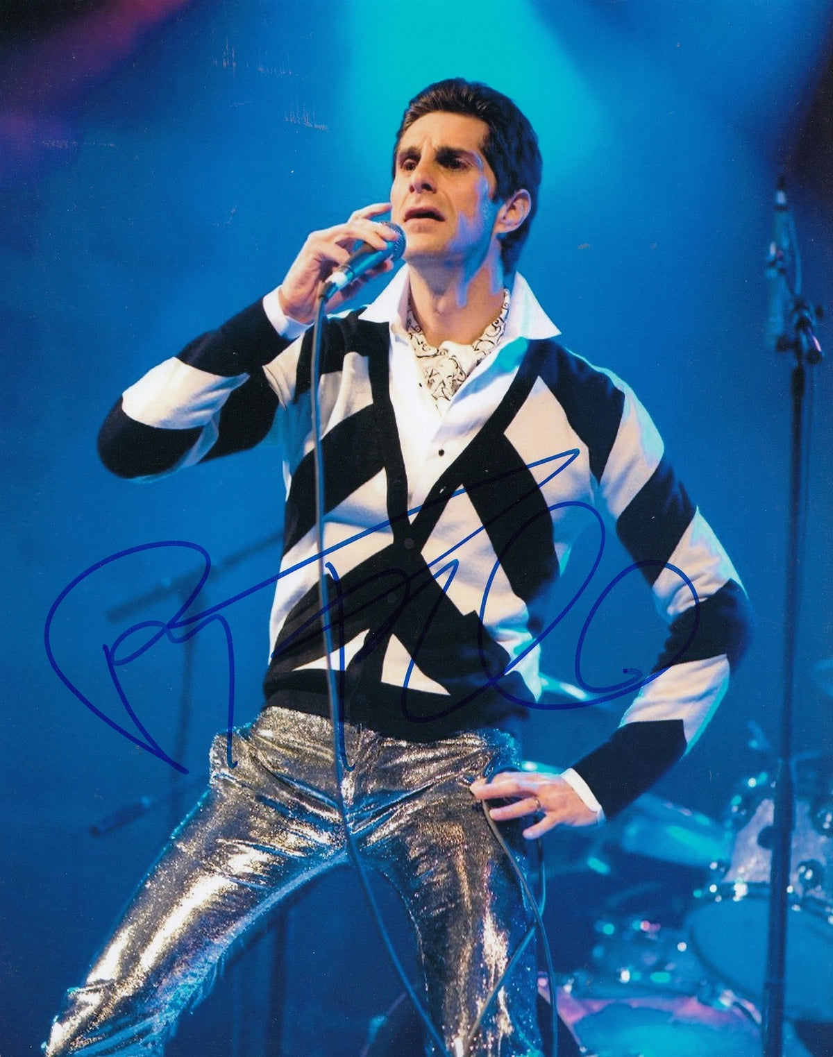 PERRY FARRELL signed *JANE'S ADDICTION* MUSIC 8X10 photo W/COA COACHELLA LOLLA