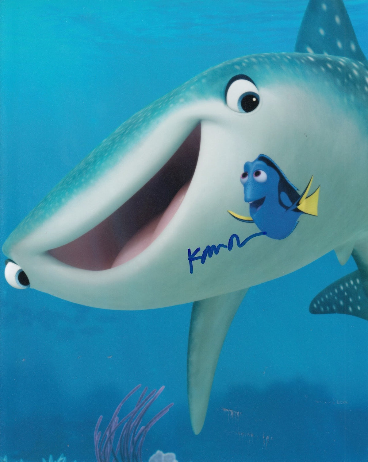 KAITLIN OLSON signed (FINDING DORY) Movie 8X10 *DESTINY* NEMO photo W/COA #4