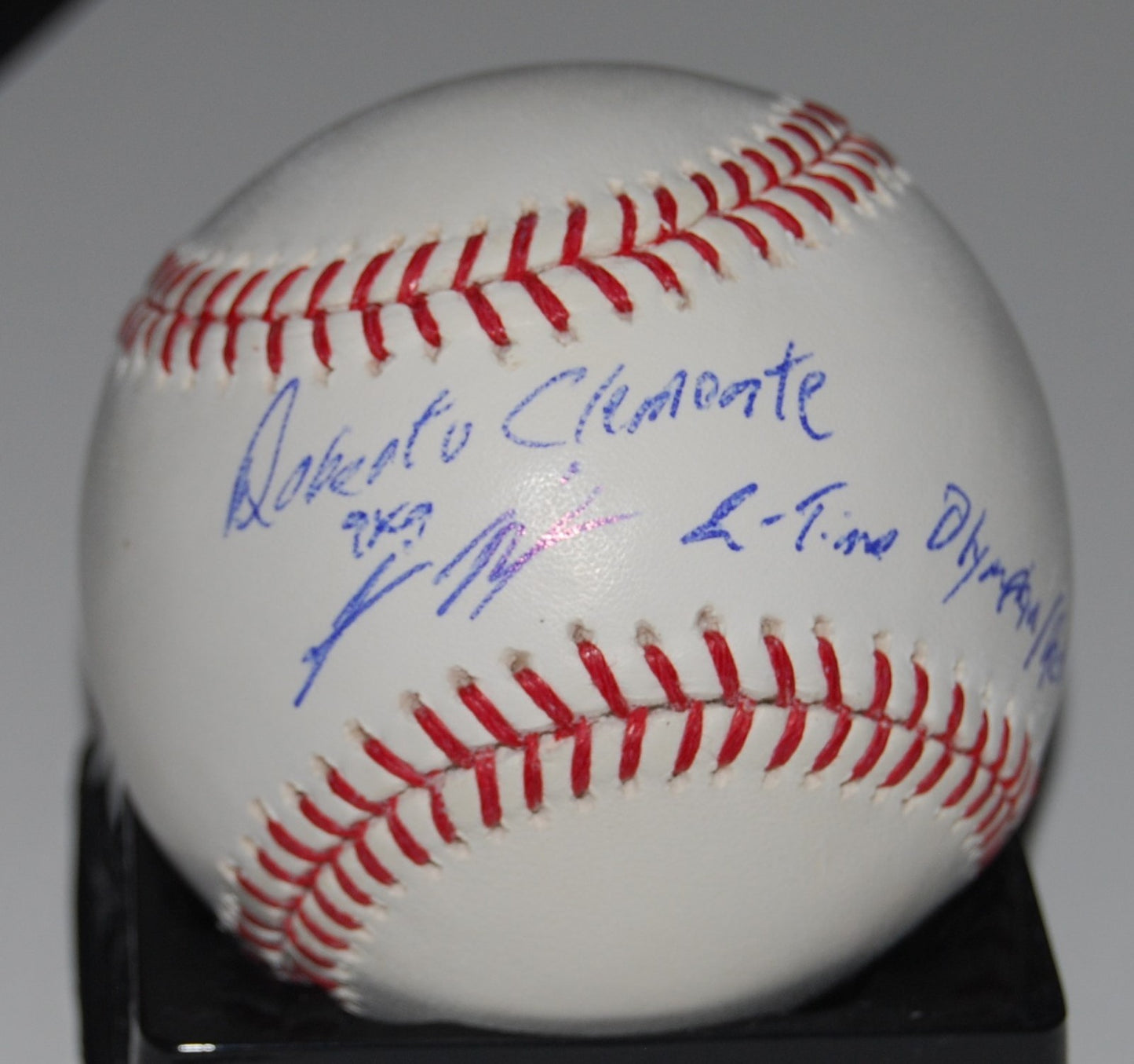 JAMIE NIETO signed (ACTOR OLYMPIAN) Official Major League baseball W/COA