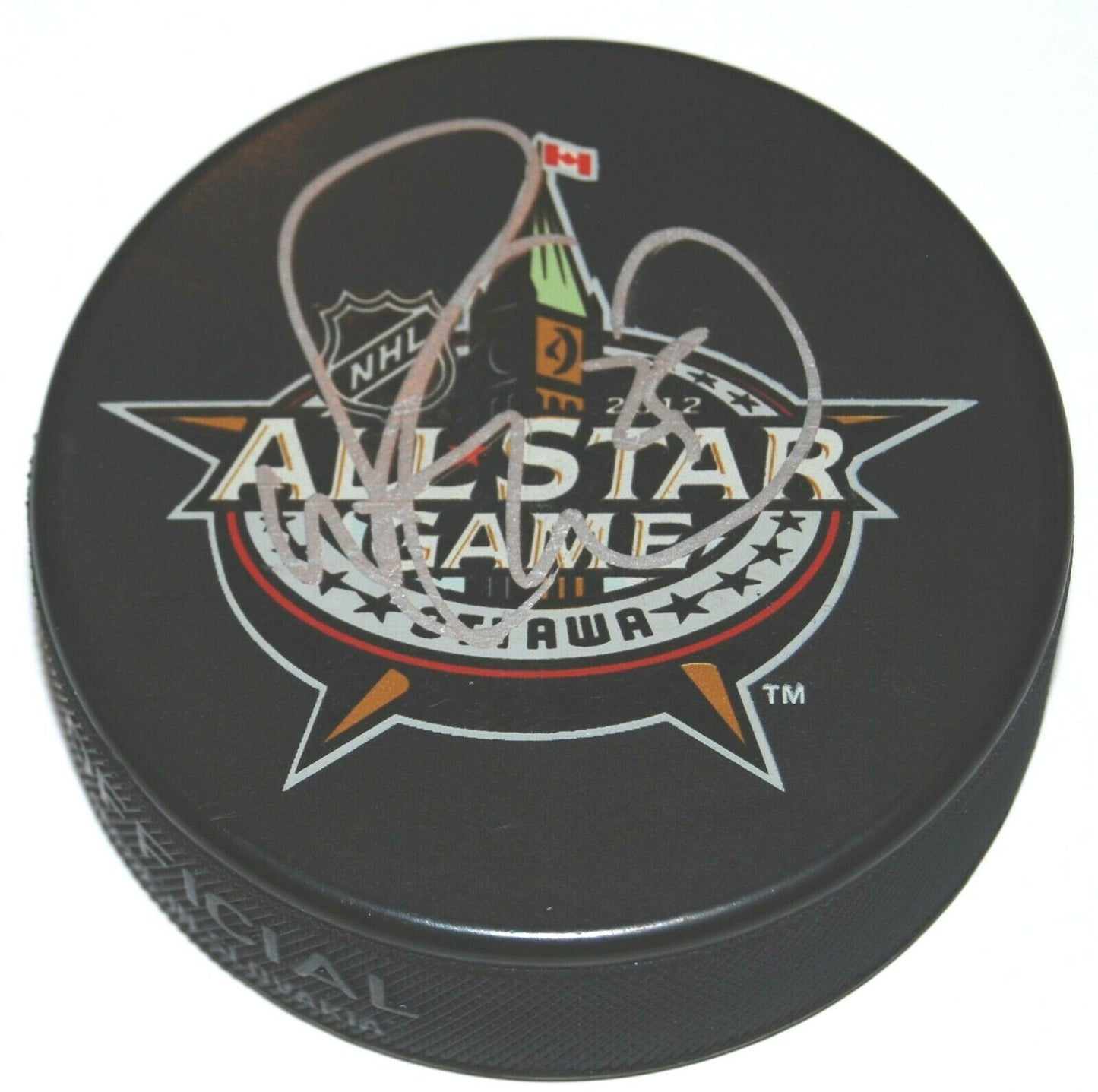 MIKE GREEN signed (DETROIT RED WINGS) autograph 2011 All Star hockey puck W/COA