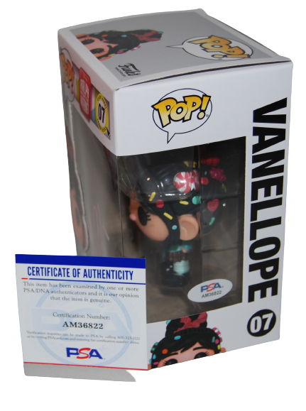 SARAH SILVERMAN signed (RALPH BREAKS THE INTERNET) #07 Funko Pop PSA/DNA AM36822