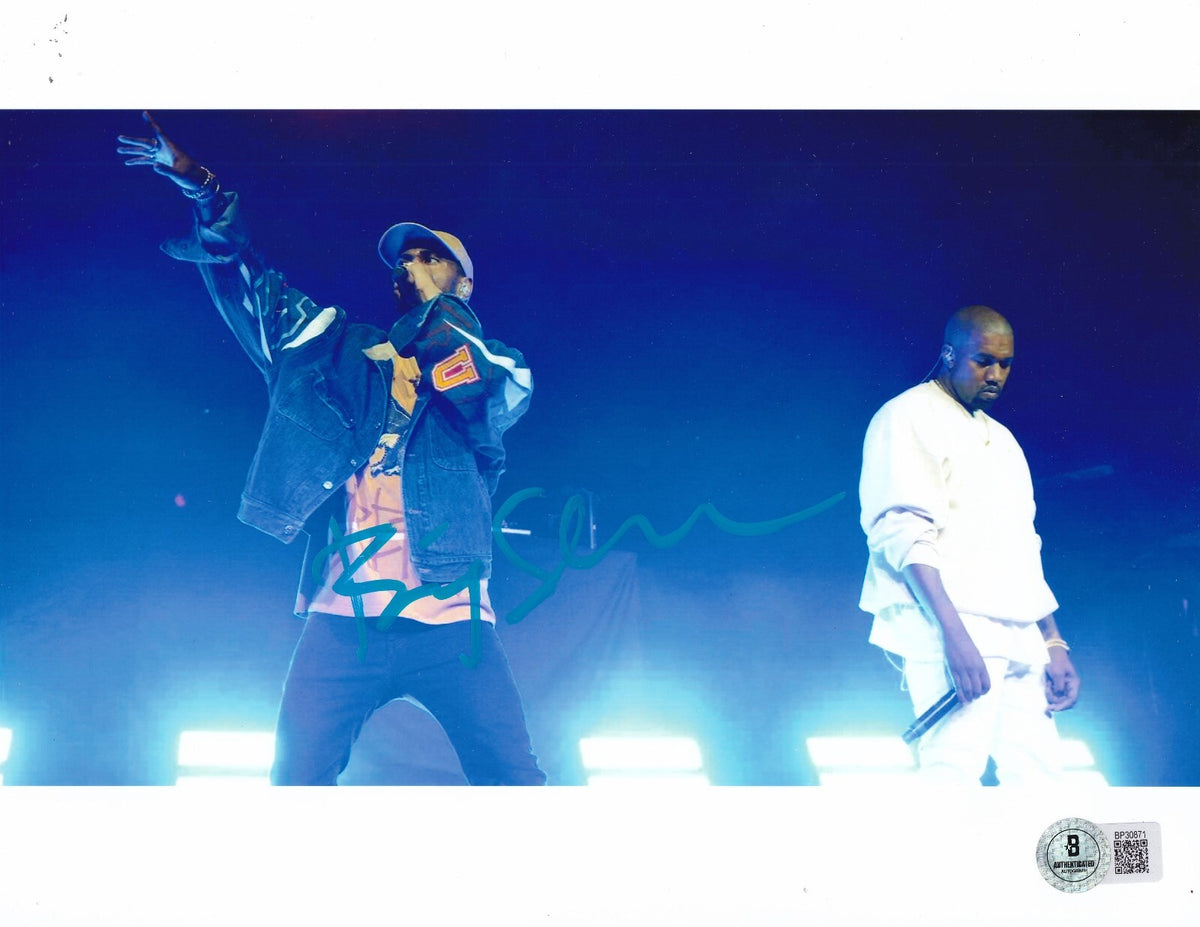 BIG SEAN signed (DOUBLE OR NOTHING) Detroit Music 8X10 photo BECKETT BP30871
