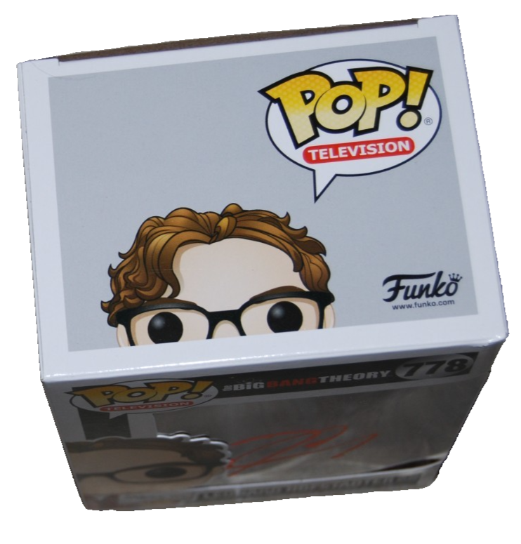 JOHNNY GALECKI signed (BIG BANG THEORY) Leonard #778 Funko Pop #BECKETT BU41141