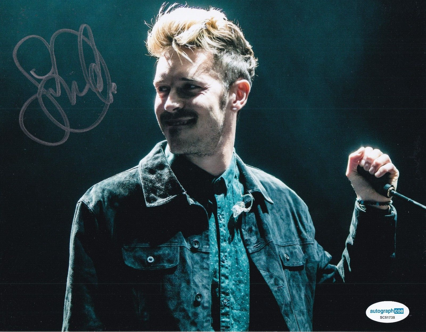 SAM PALLADIO signed (NASHVILLE) TV SHOW Gunnar Scott 8X10 photo ACOA SC51737