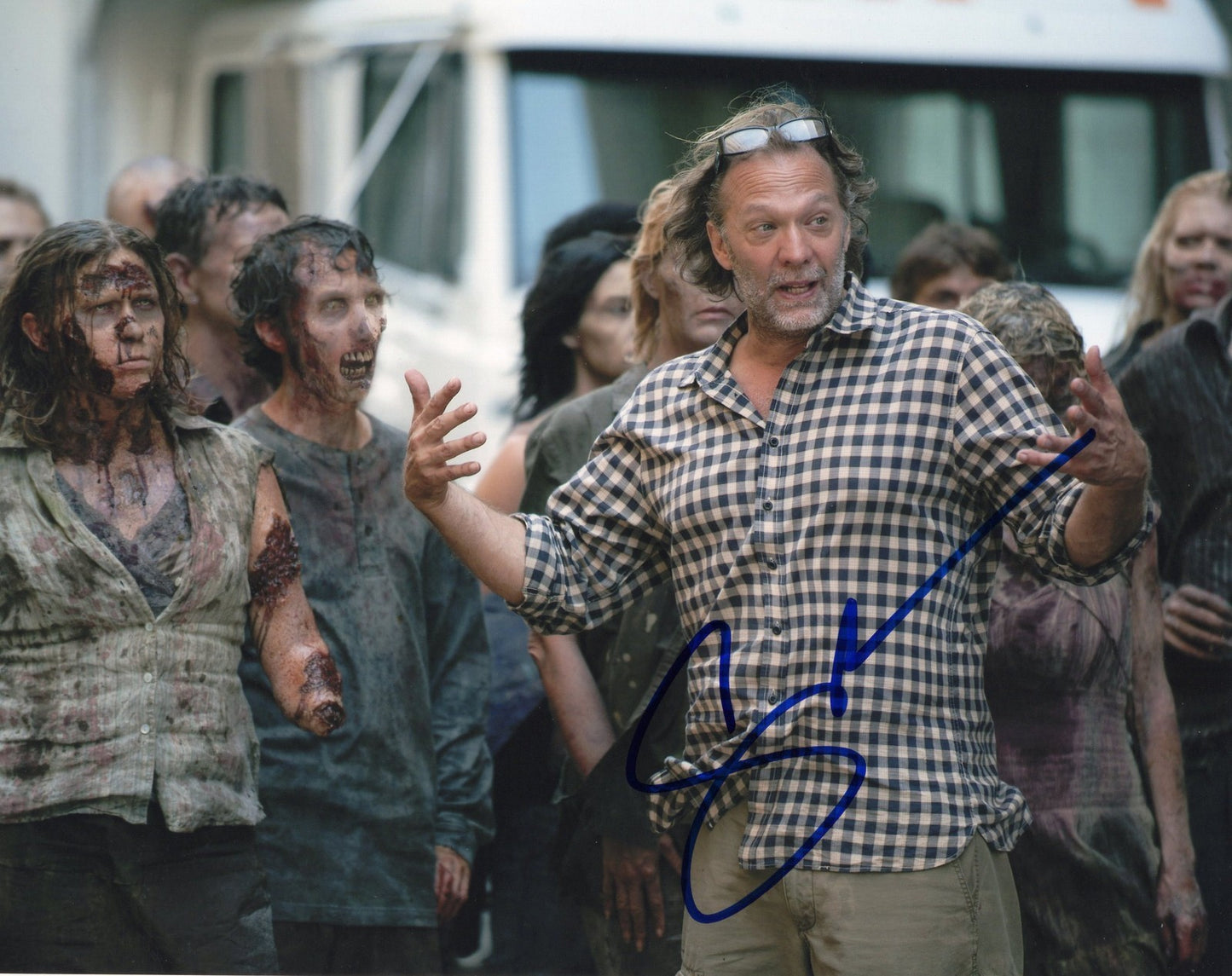 Gregory Nicotero The Walking Dead Signed 8x10 Photo w/COA Director #11