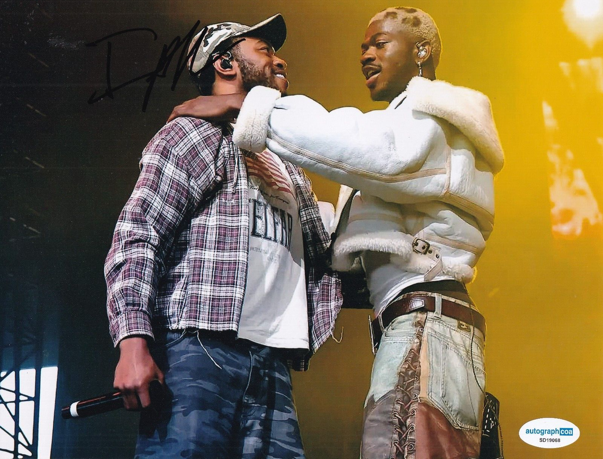 KEVIN ABSTRACT signed (PEACH) Music Singer autographed 8x10 photo ACOA SD19068