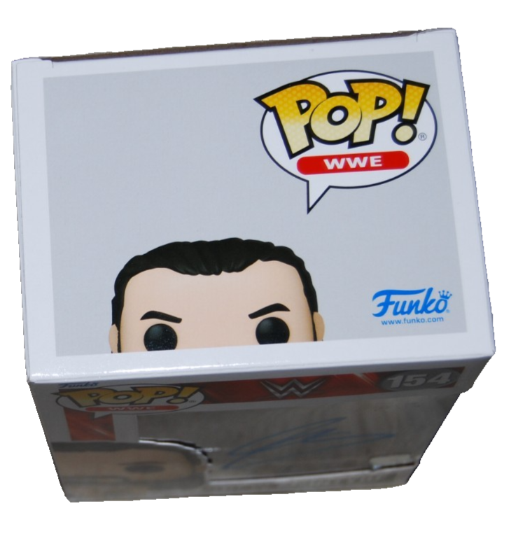 DREW MCINTYRE signed (WWE) Wrestling #154 Smack Down Funko Pop BECKETT BU41130
