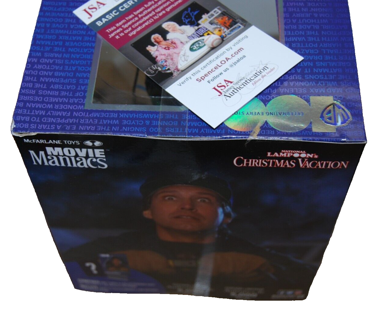 CHEVY CHASE signed (CHRISTMAS VACATION) Griswold McFarlane LTD 5000 JSA AS03282