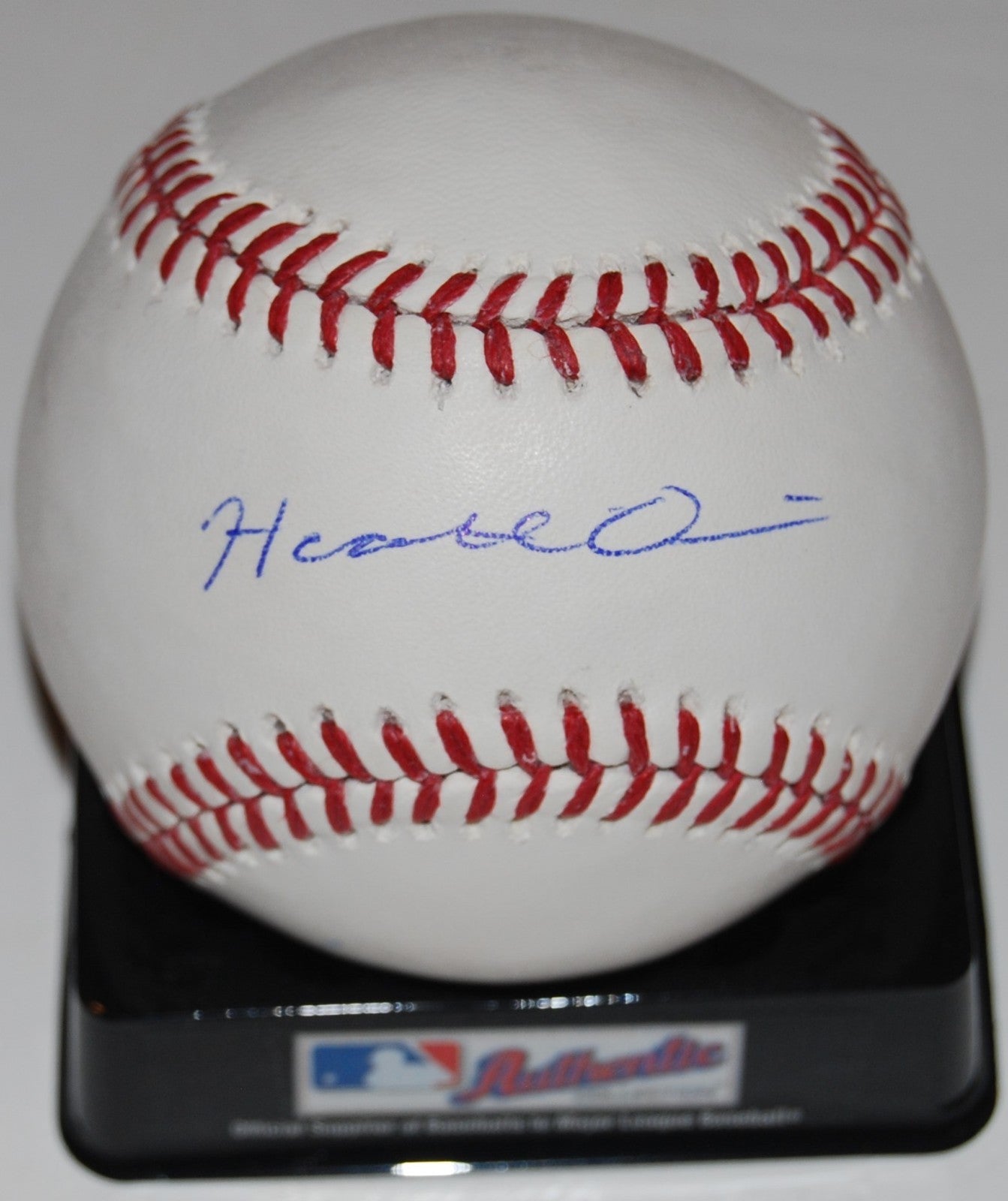 HEATH QUINN signed OML Major League baseball (SAN FRANCISCO GIANTS) W/COA