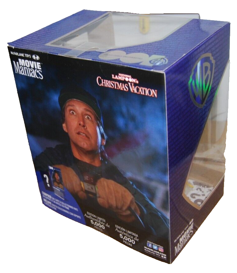 CHEVY CHASE signed (CHRISTMAS VACATION) Griswold McFarlane LTD 5000 JSA AS03283