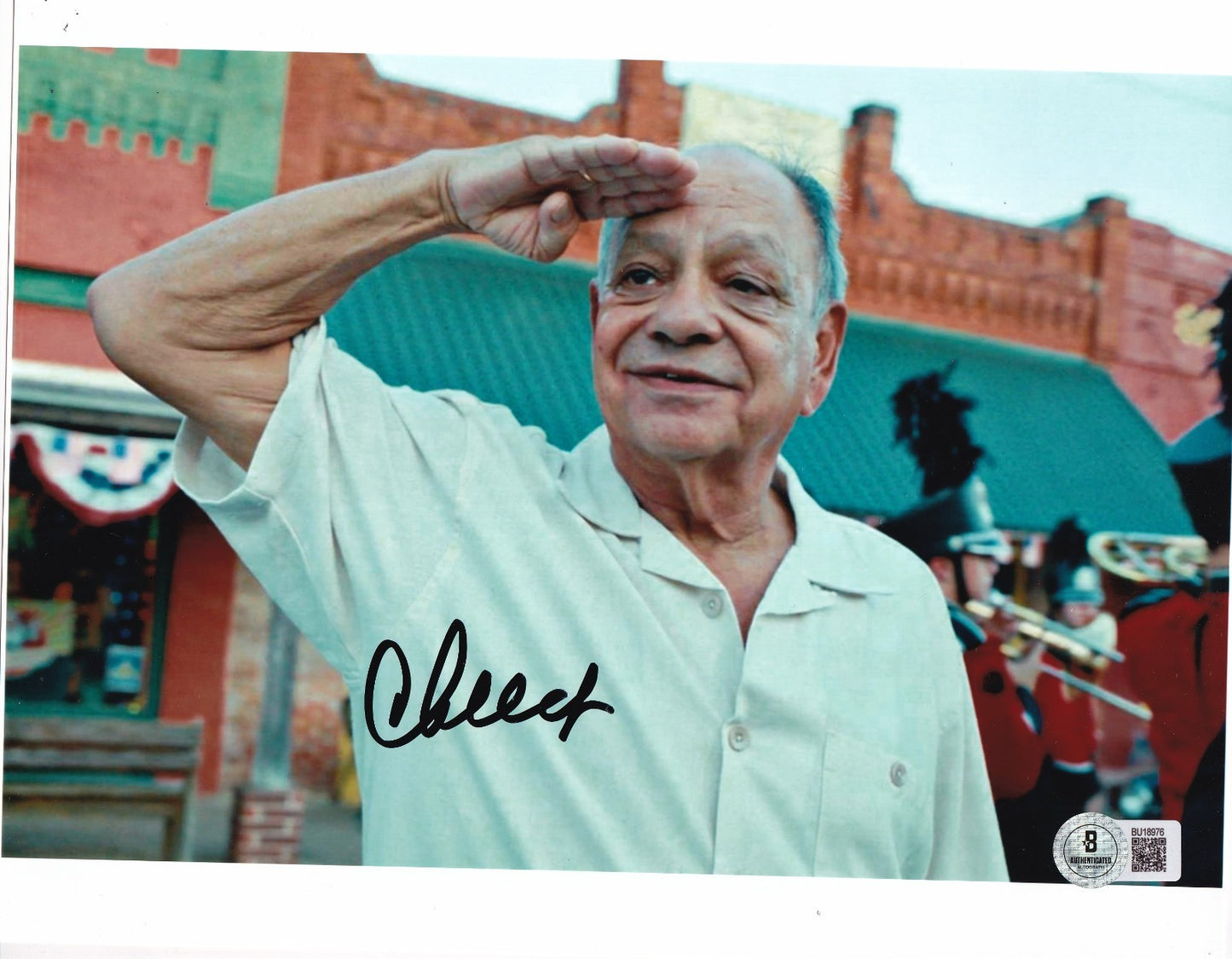 CHEECH MARIN signed (THE LONG GAME) Movie 8X10 photo *POLLO* BECKETT BU18976