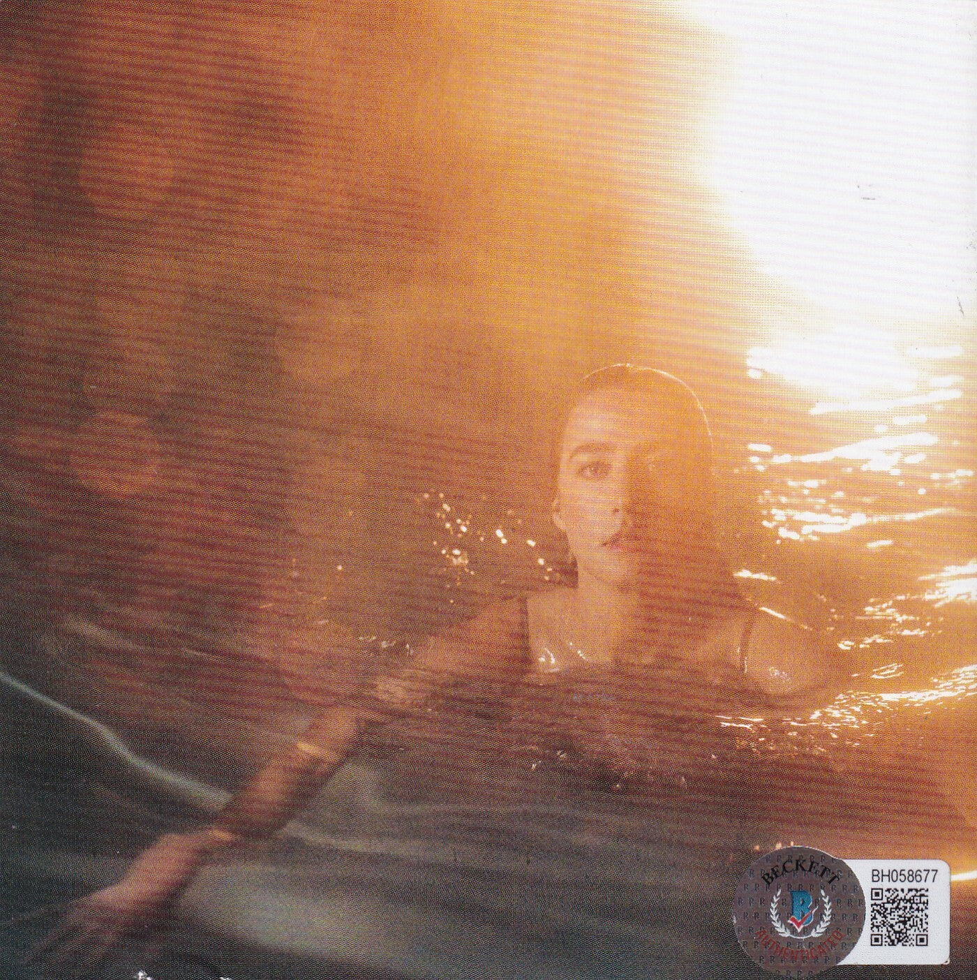 INGRID ANDRES signed (GOOD PERSON) Cd Cover autographed BECKETT BAS BH058677
