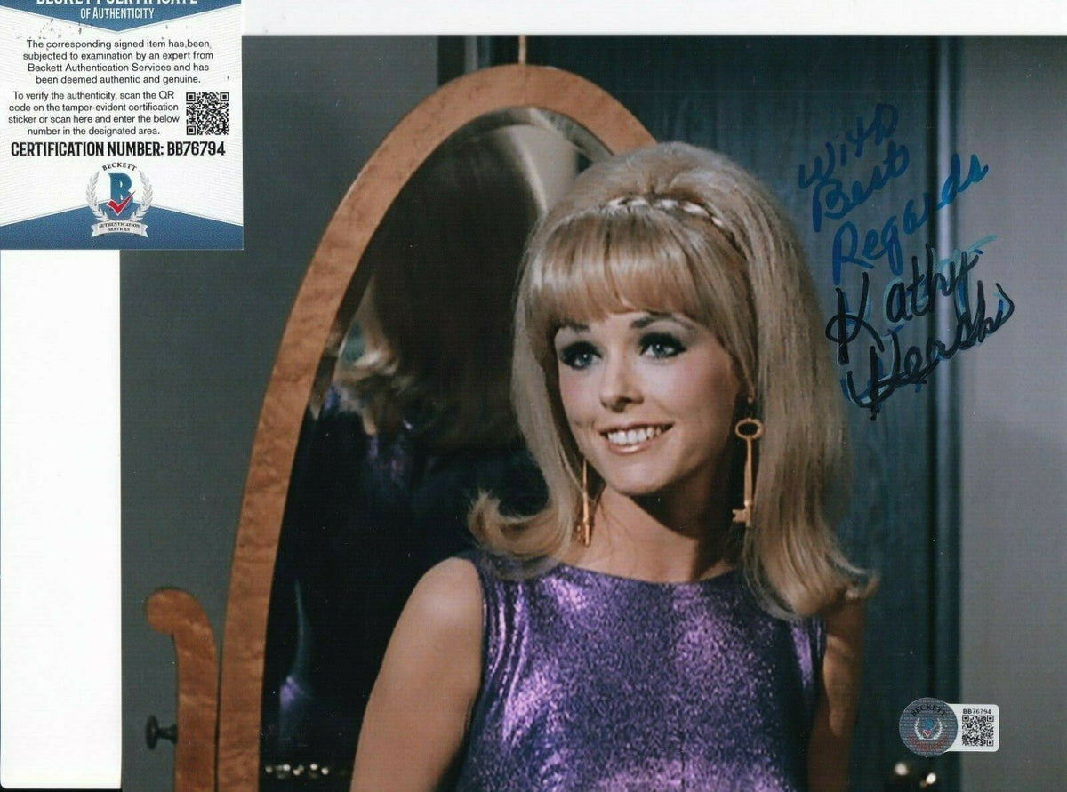 KATHY KERSH signed (BATMAN) Cornelia Jokers Girlfriend 8X10 BECKETT BAS BD76794