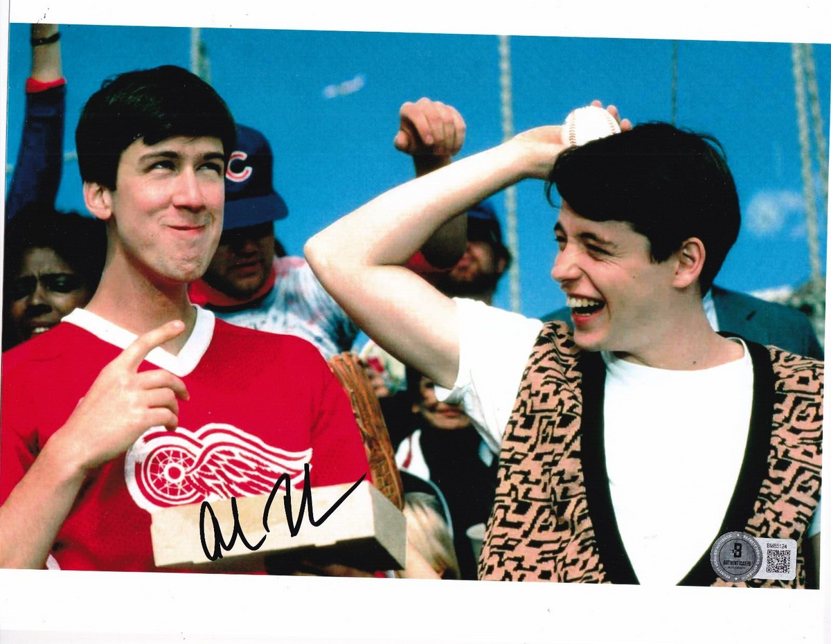 ALAN RUCK signed (FERRIS BUELLER'S DAY OFF) Movie 8X10 photo BECKETT BAS BM85124
