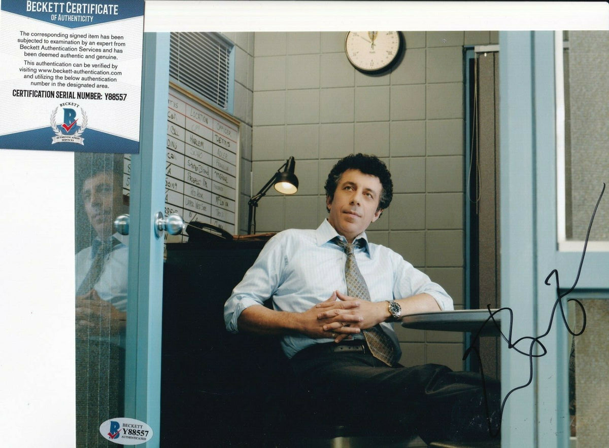 ERIC BOGOSIAN signed (TALK RADIO) autographed 8X10 photo BECKETT BAS Y88557