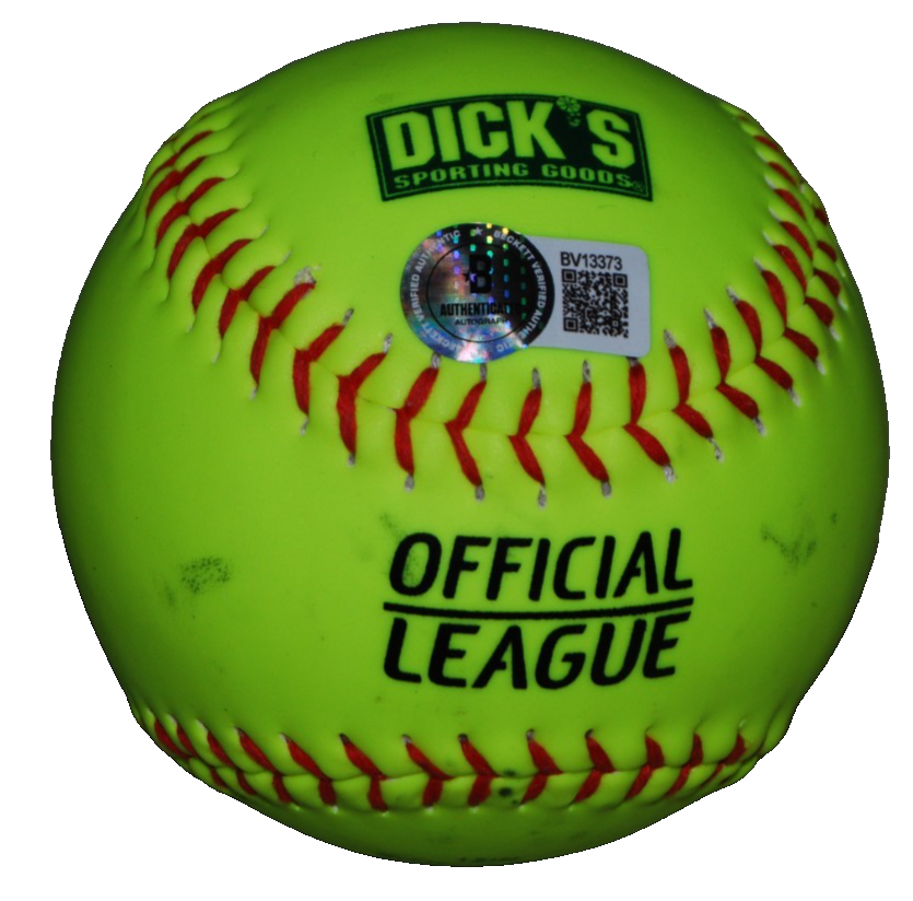 LISA FERNANDEZ signed (USA SOFTBALL) 4X Olympian Softball BECKETT BAS BV13373