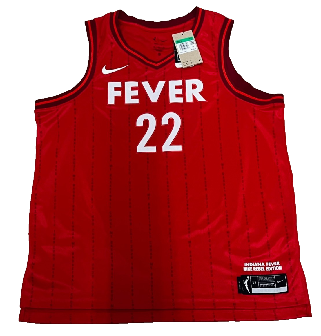 CAITLIN CLARK signed (INDIANA FEVER) WNBA basketball jersey BECKETT AE38114