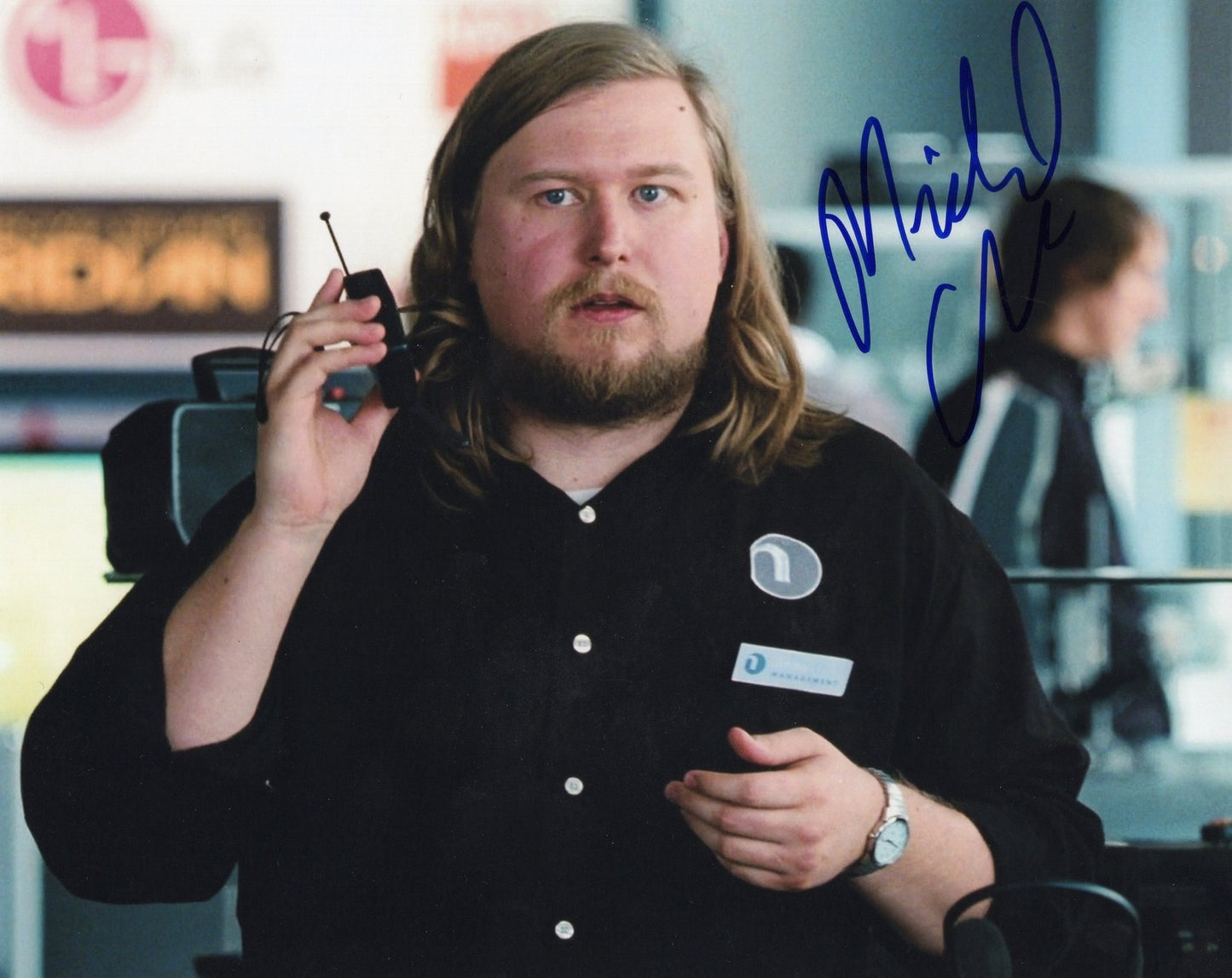 Michael Chernus signed Orange is the New Black 8x10 Photo w/COA Cal