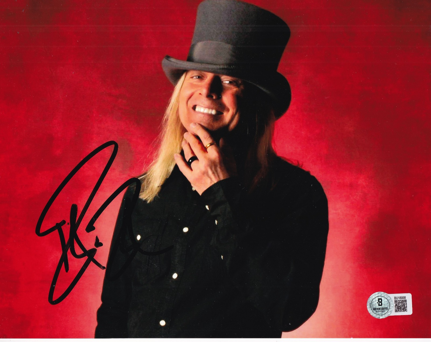 ROBIN ZANDER signed (CHEAP TRICK) Music singer 8X10 photo BECKETT BAS BU18998