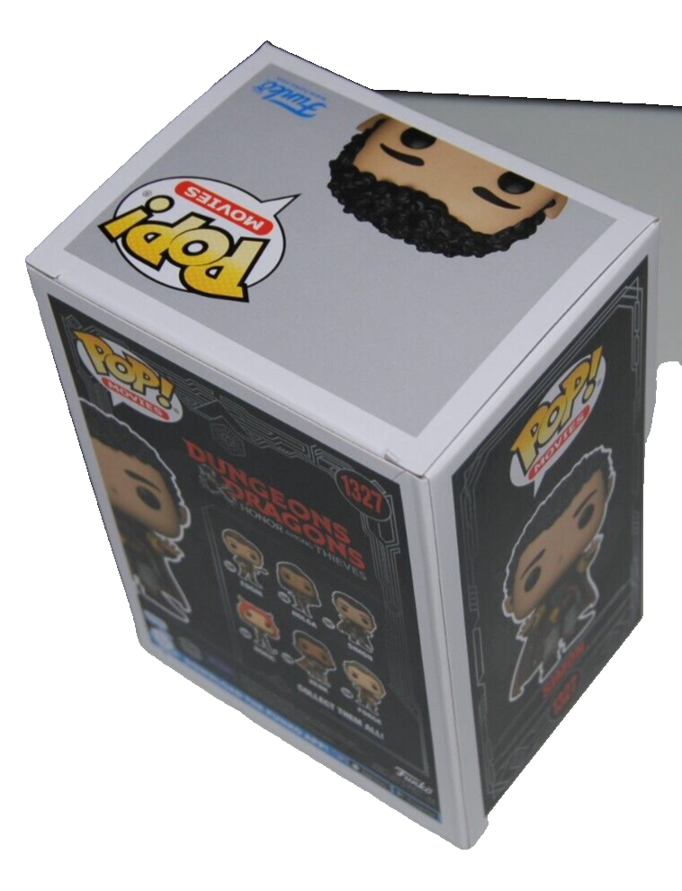 JUSTICE SMITH signed (DUNGEONS & DRAGONS) Simon Funko Pop #1327 BECKETT BN37852