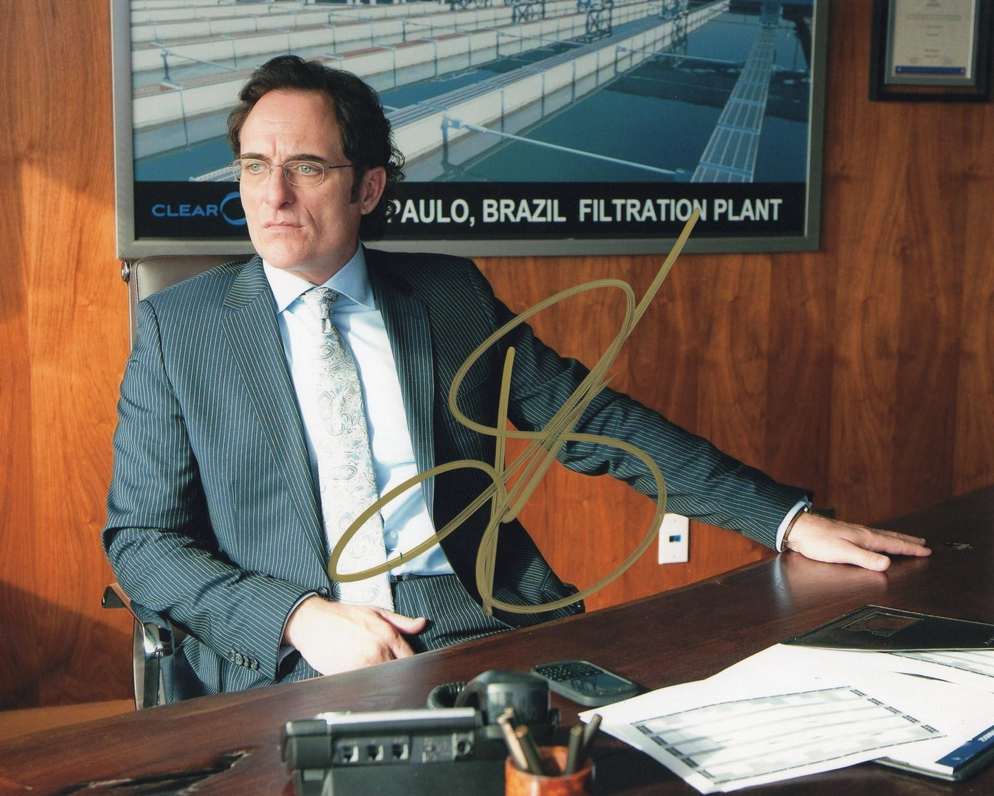Kim Coates Signed 8x10 Photo w/COA A Dark Truth Bruce Swinton