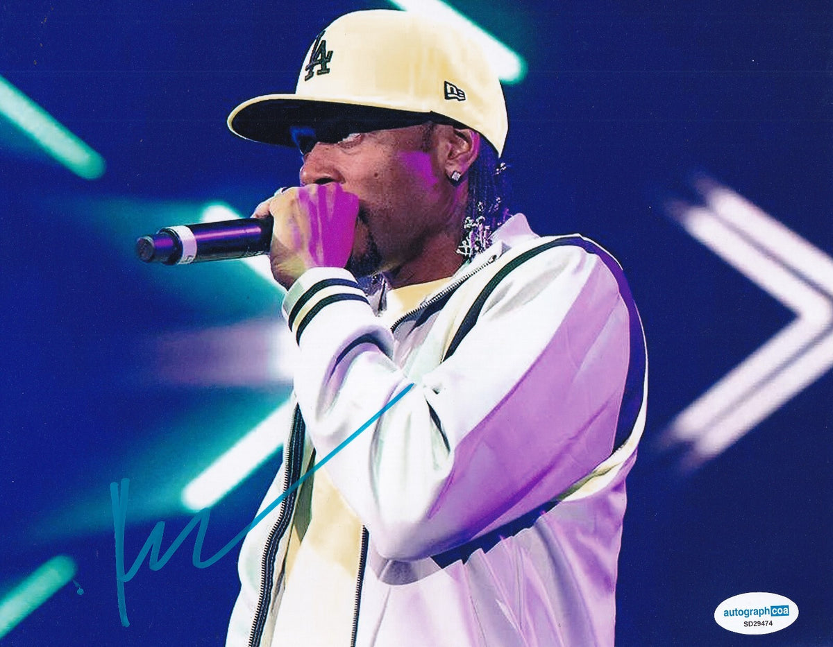 KRAYZIE BONE signed (BONE THUGS N HARMONY) Music 8X10 photo ACOA SD29474