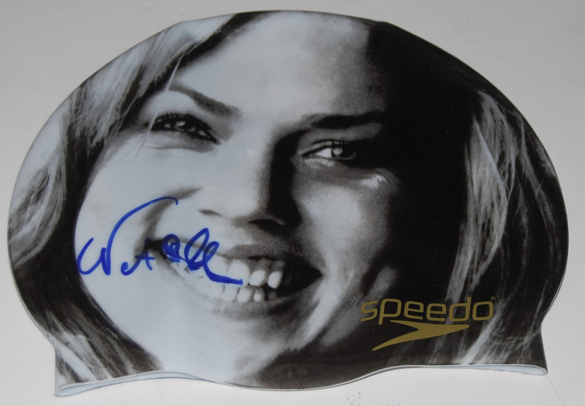NATALIE COUGHLIN signed (TEAM USA SWIMMING) SPEEDO SWIM CAP W/COA *BEIJING 2008*