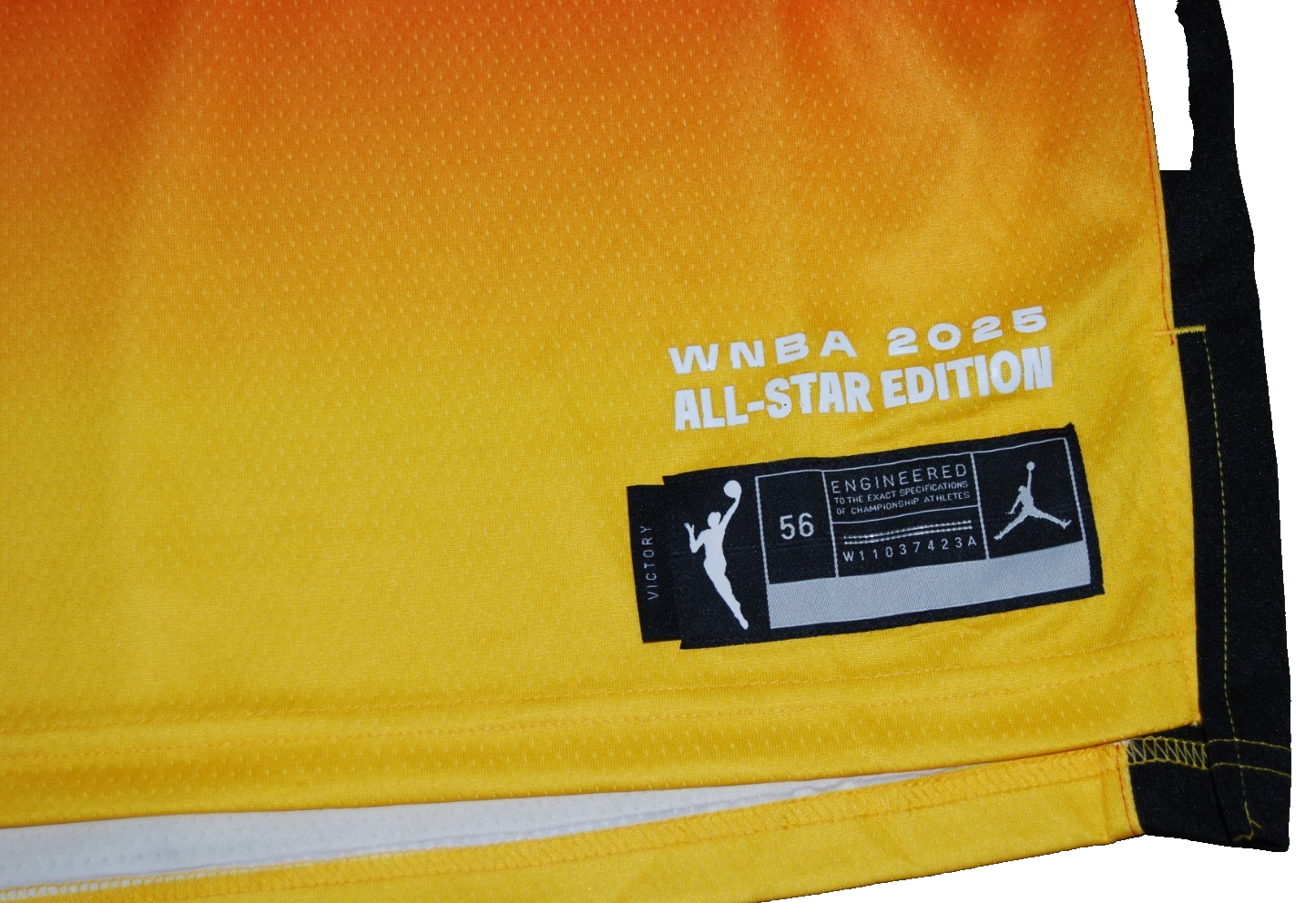 CAITLIN CLARK signed (INDIANA FEVER) 2025 All Star game jersey BECKETT AE61919