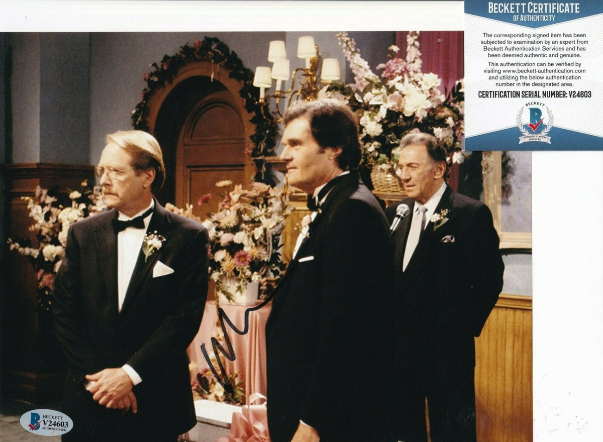 MARTIN MULL signed (ROSEANNE) Leon Carp AUTOGRAPHED 8X10 photo BECKETT V24603