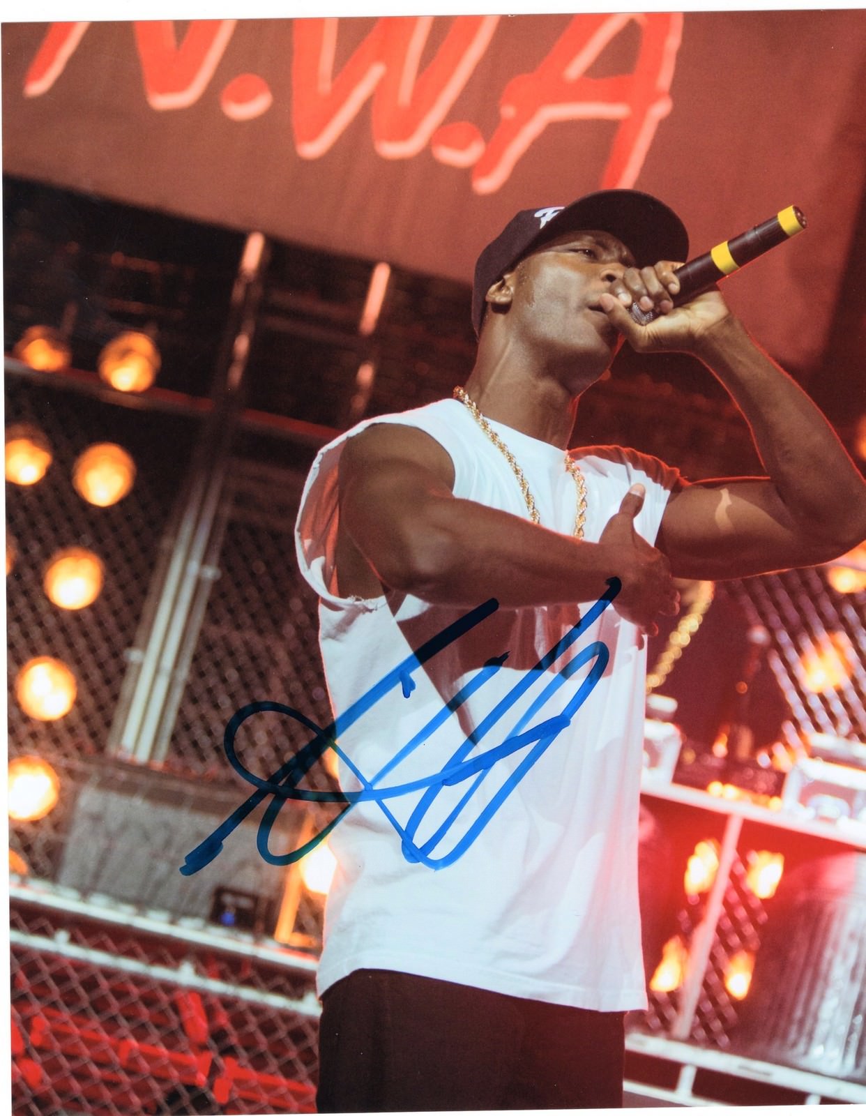 Aldis Hodge signed 8x10 Photograph w/COA Straight Outta Compton MC Ren #1