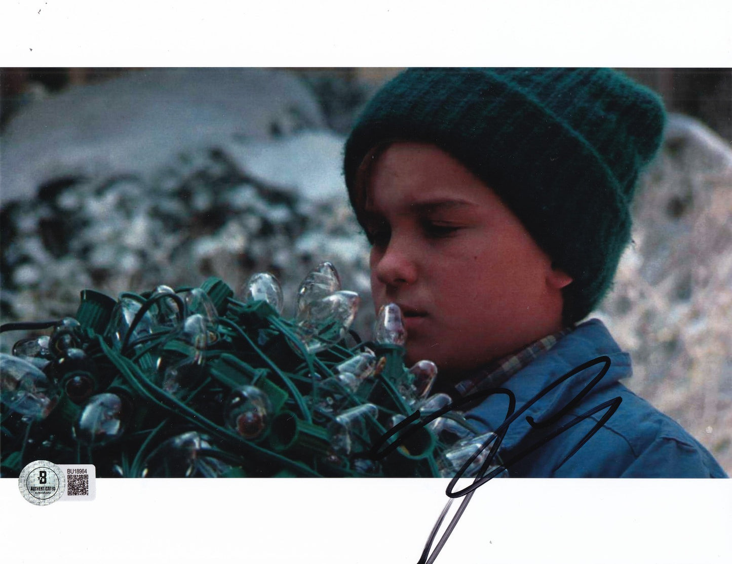 JOHNNY GALECKI signed (CHRISTMAS VACATION) movie 8X10 photo BECKETT BAS BU18964