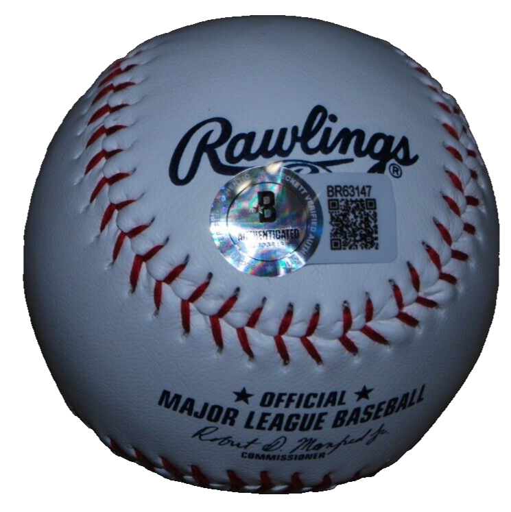 HAGEN SMITH signed (CHICAGO WHITE SOX) MLB logo baseball BECKETT BR63147