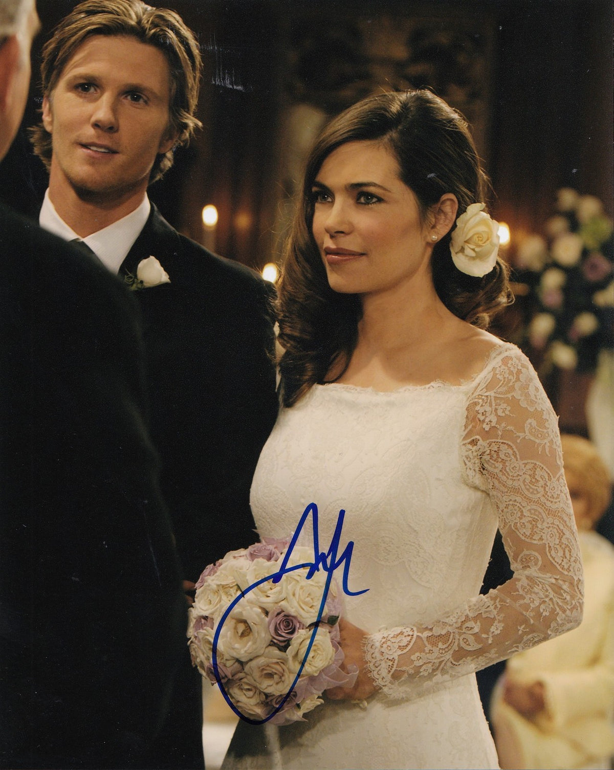 THAD LUCKINBILL signed (THE YOUNG AND THE RESTLESS) 8X10 photo *PROOF* W/COA #2