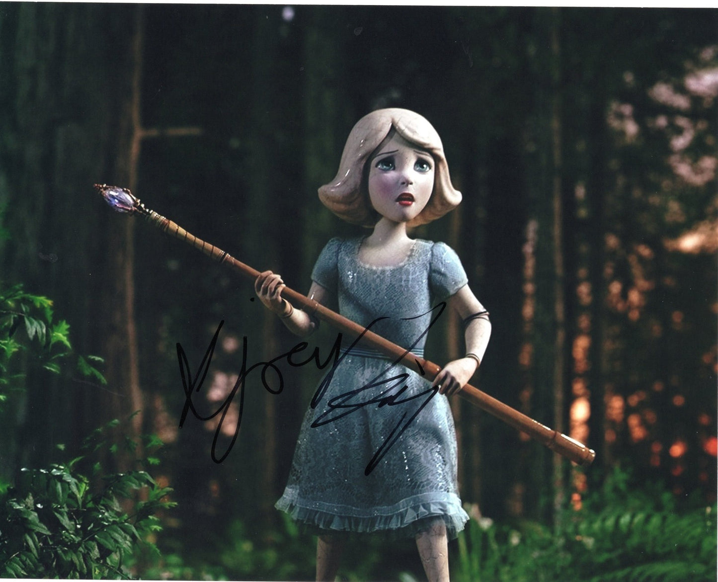 Joey King Oz The Great and Powerful China Girl Signed 8x10 Photo w/COA #4