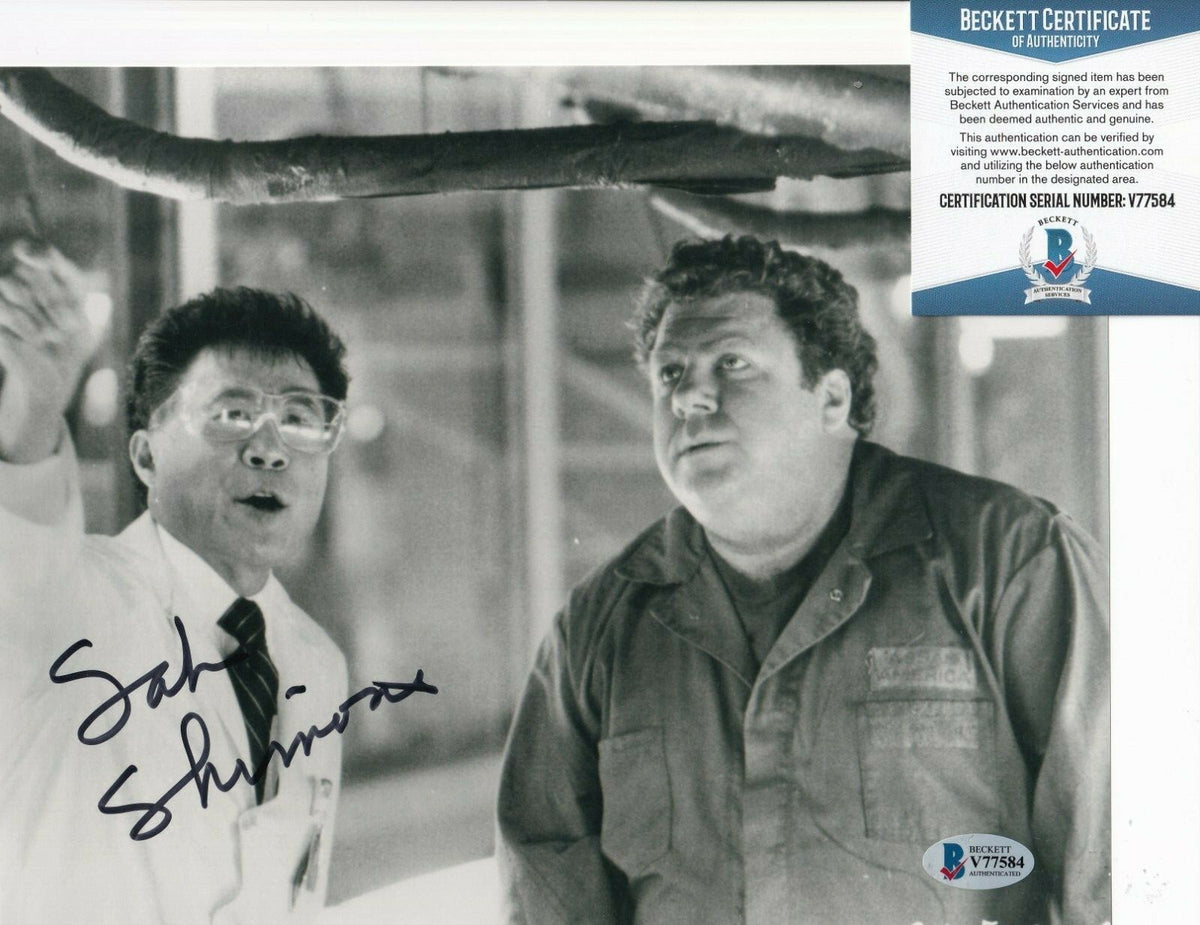 SAB SHIMONO signed (GUNG HO) Movie Saito 8X10 photo BECKETT BAS V77584