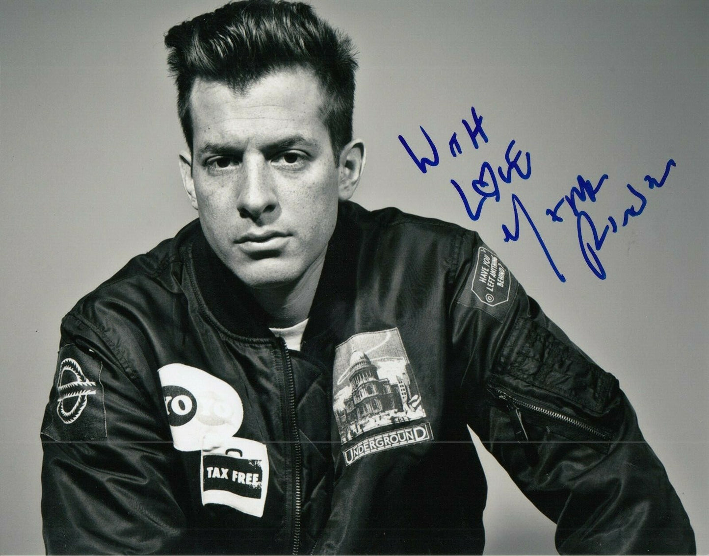 MARK RONSON signed (UP TOWN FUNK) autographed 8X10 photo *Music Singer* W/COA #2