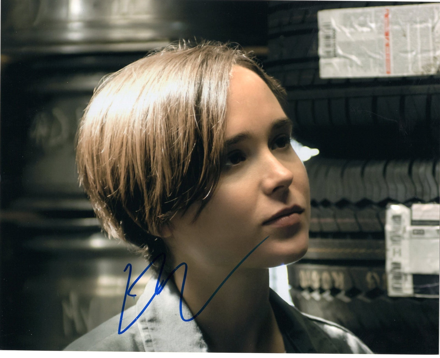 Ellen Page signed 8x10 Photo w/COA Kitty Pryde Shadowcat Whip It #8