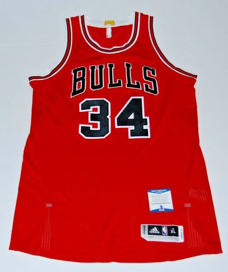 WENDELL CARTER JR signed (CHICAGO BULLS) Authentic RED jersey *FULL SIG* BECKETT