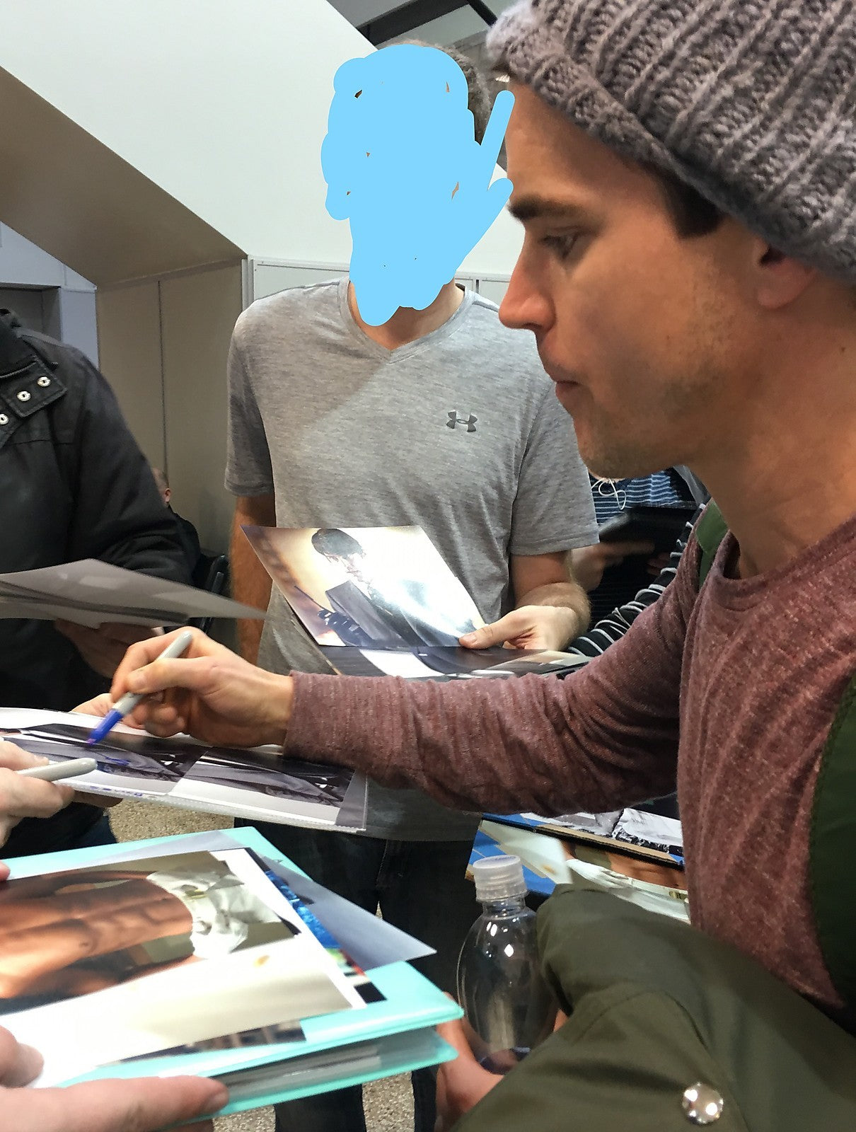 MATT BOMER signed *AMERICAN HORROR STORY* 8x10 photo W/COA *PROOF* #2