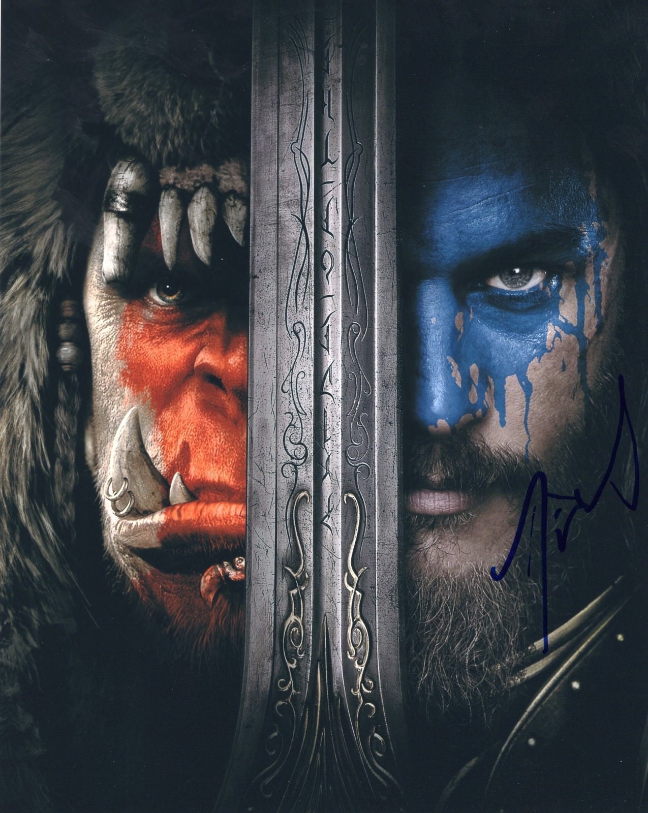 Travis Fimmel signed 8x10 Photograph w/COA Vikings Star Warcraft #5