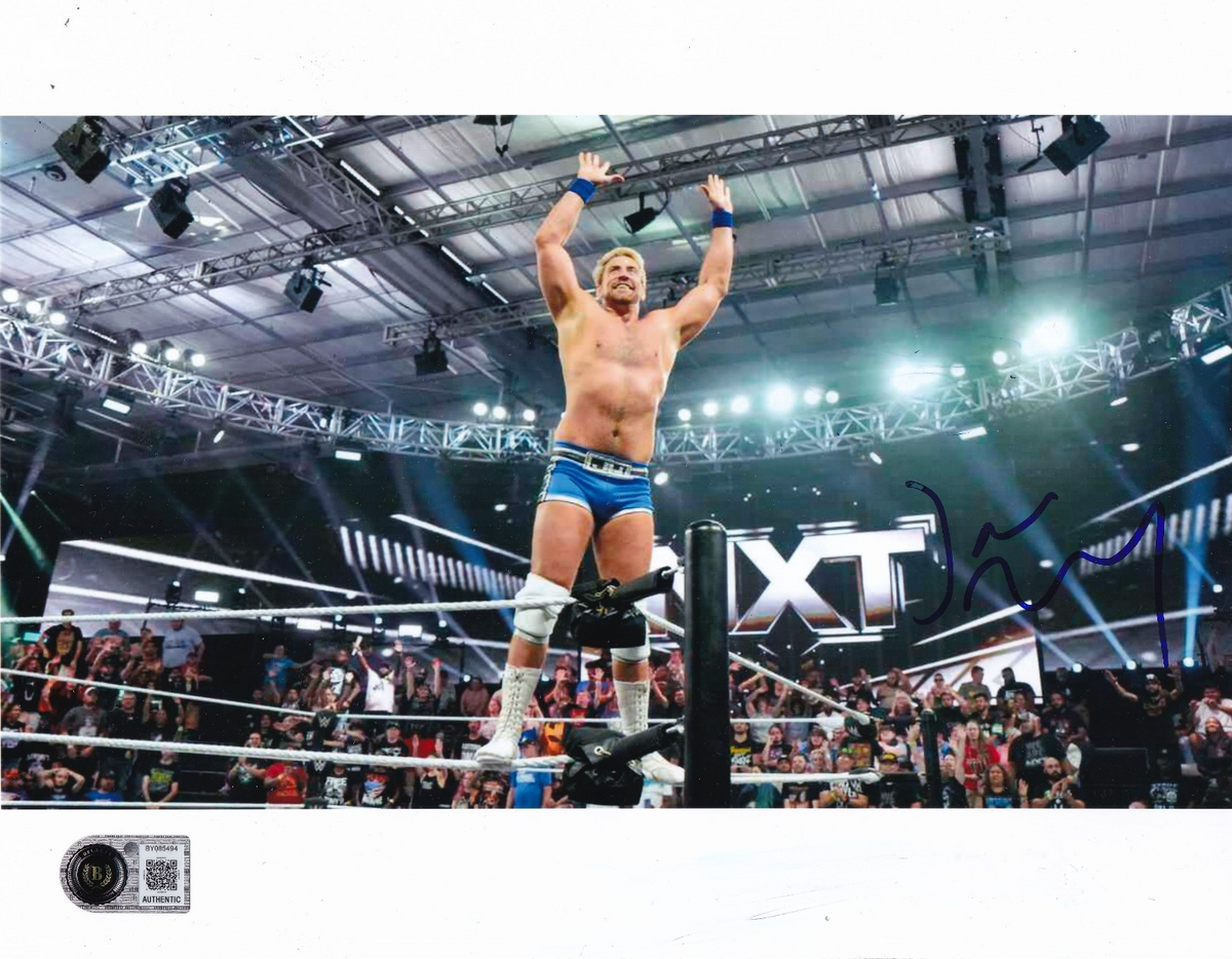 JOE HENDRY signed (WWE) RAW NXT Wrestling 8X10 photo BECKETT BAS BY085494