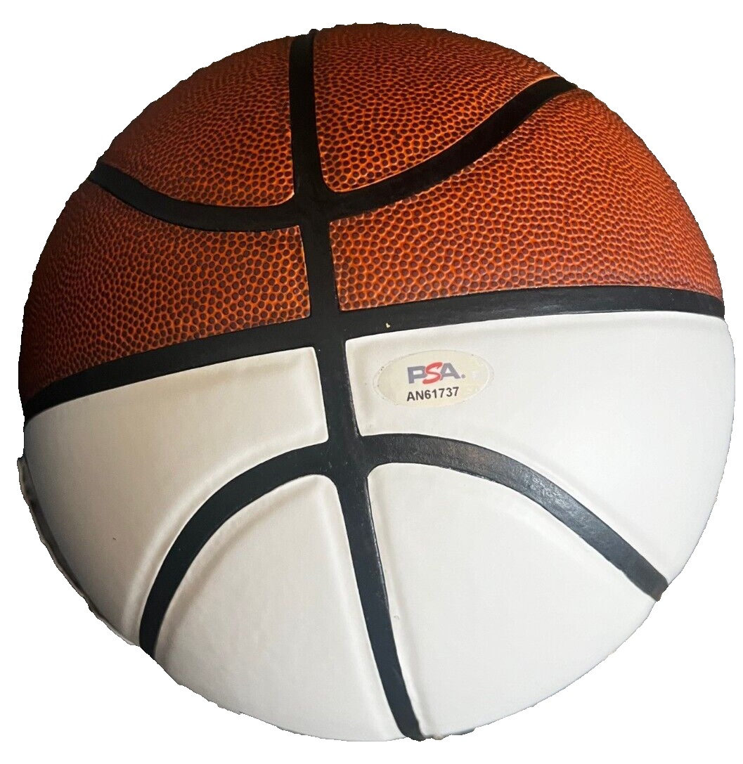 BILL SELF signed (KANSAS JAYHAWKS) F/S LOGO basketball PSA/DNA AN61737