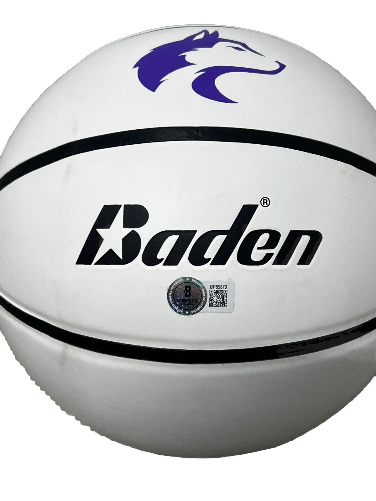 DANNY SPRINKLE signed (Washington Huskies) Logo basketball BECKETT BP89879