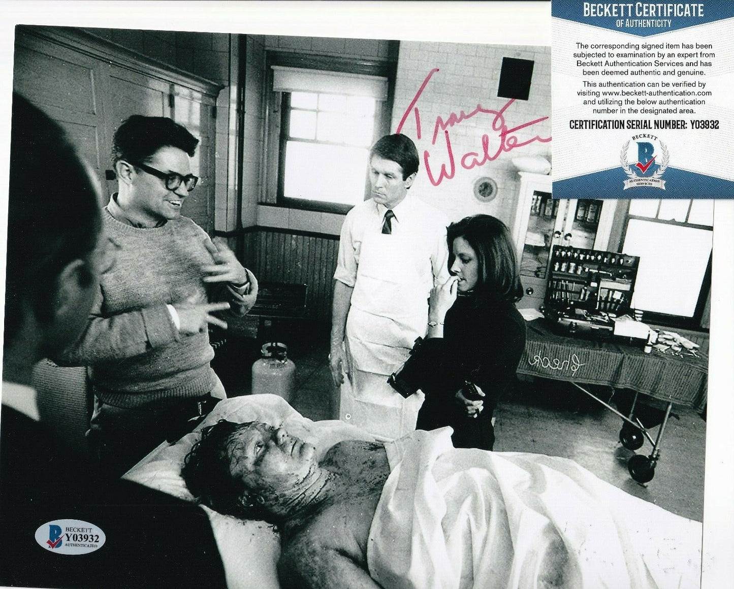 TRACEY WALTER signed (SILENCE OF THE LAMBS) Movie 8X10 photo BECKETT BAS Y03932