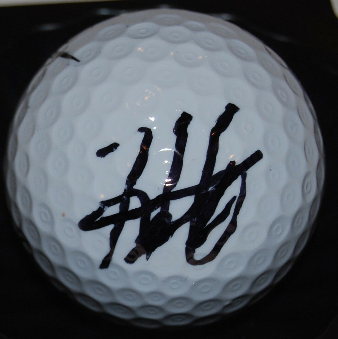 HIDEKI MATSUYAMA signed (PGA GOLF BALL) *2017 US OPEN* W/COA JAPAN #1
