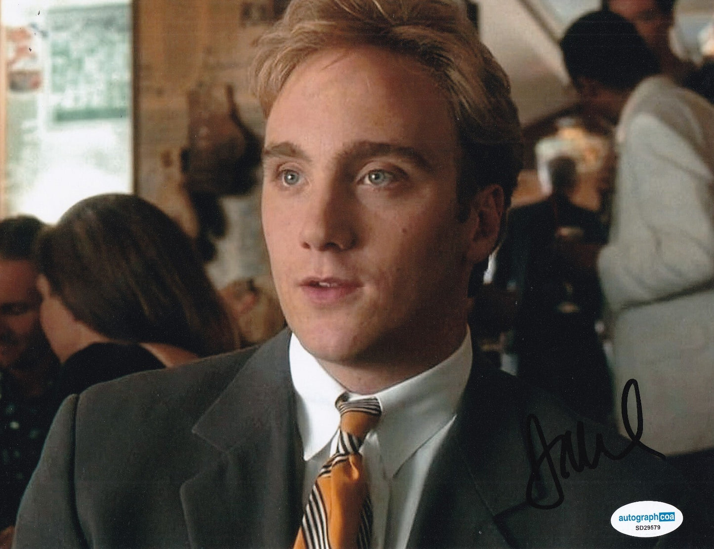 JAY MOHR signed (JERRY MAGUIRE) Bob Sugar movie 8x10 photo ACOA SD29579